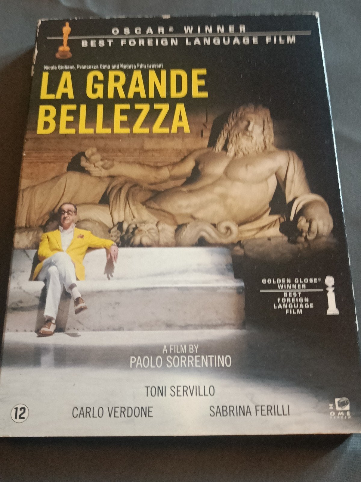 La Grande Bellezza DVD- Oscarwinnaar Beste Buitenlandse Fi, Nederlands, Ophalen of Verzenden, Zo goed als nieuw, Italiaans