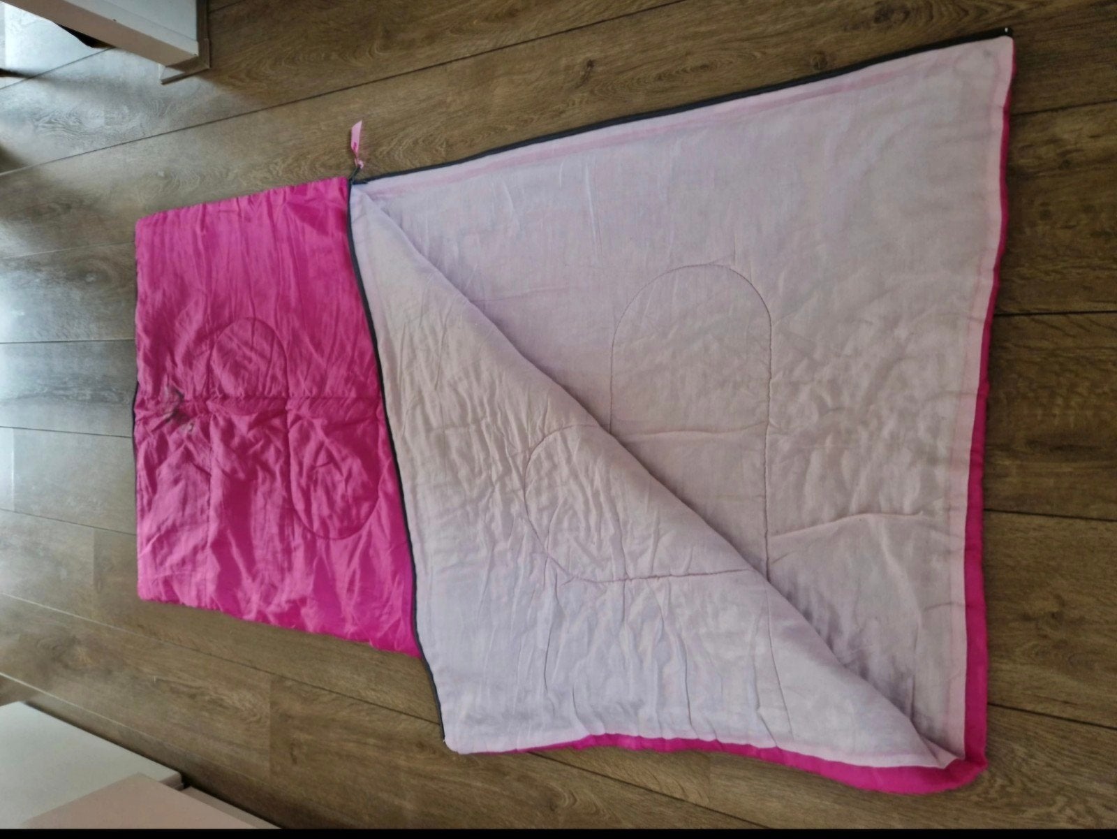Kinderslaapzak Abbey 70x140 cm - Roze, Ophalen of Verzenden, Gebruikt