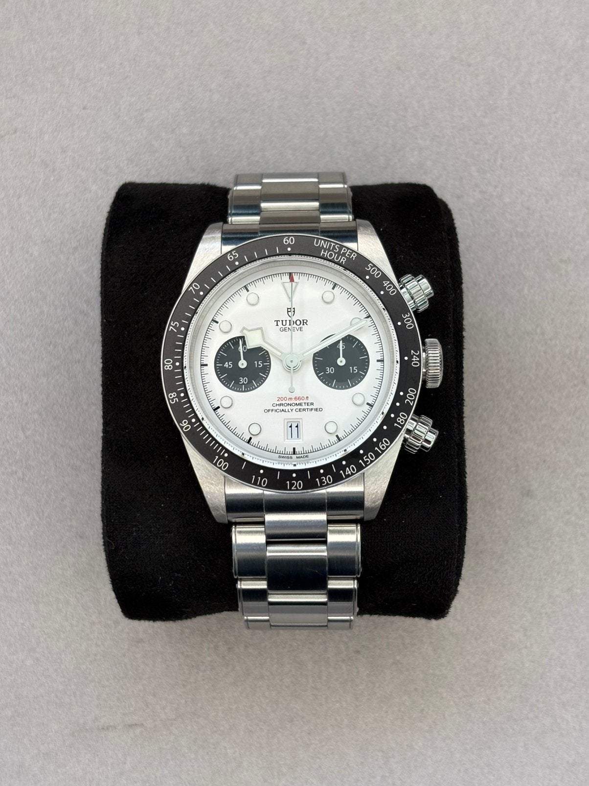 TUDOR Black Bay Chrono - Full set - 10/2025 - Als Nieuw!, Sieraden, Tassen en Uiterlijk, Horloges | Heren, Overige merken, Staal