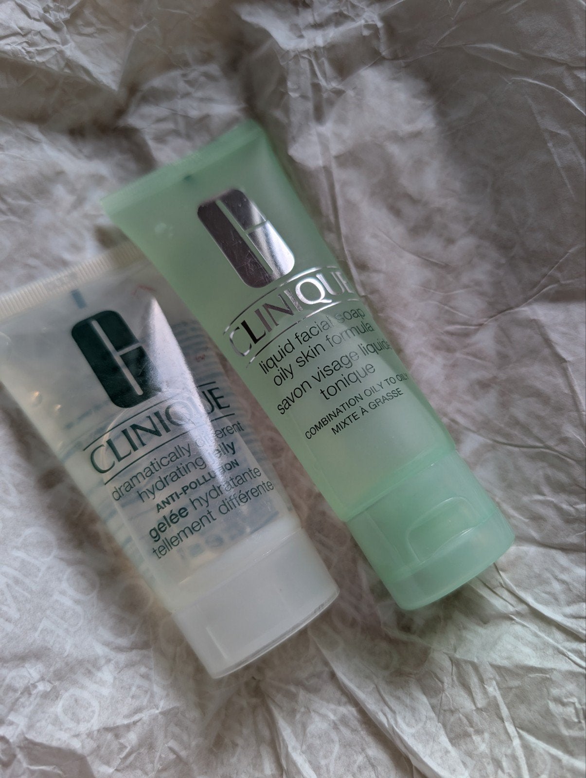 Clinique Hydrating Jelly & Liquid Facial, Ophalen of Verzenden, Nieuw, Gehele gezicht, Reiniging