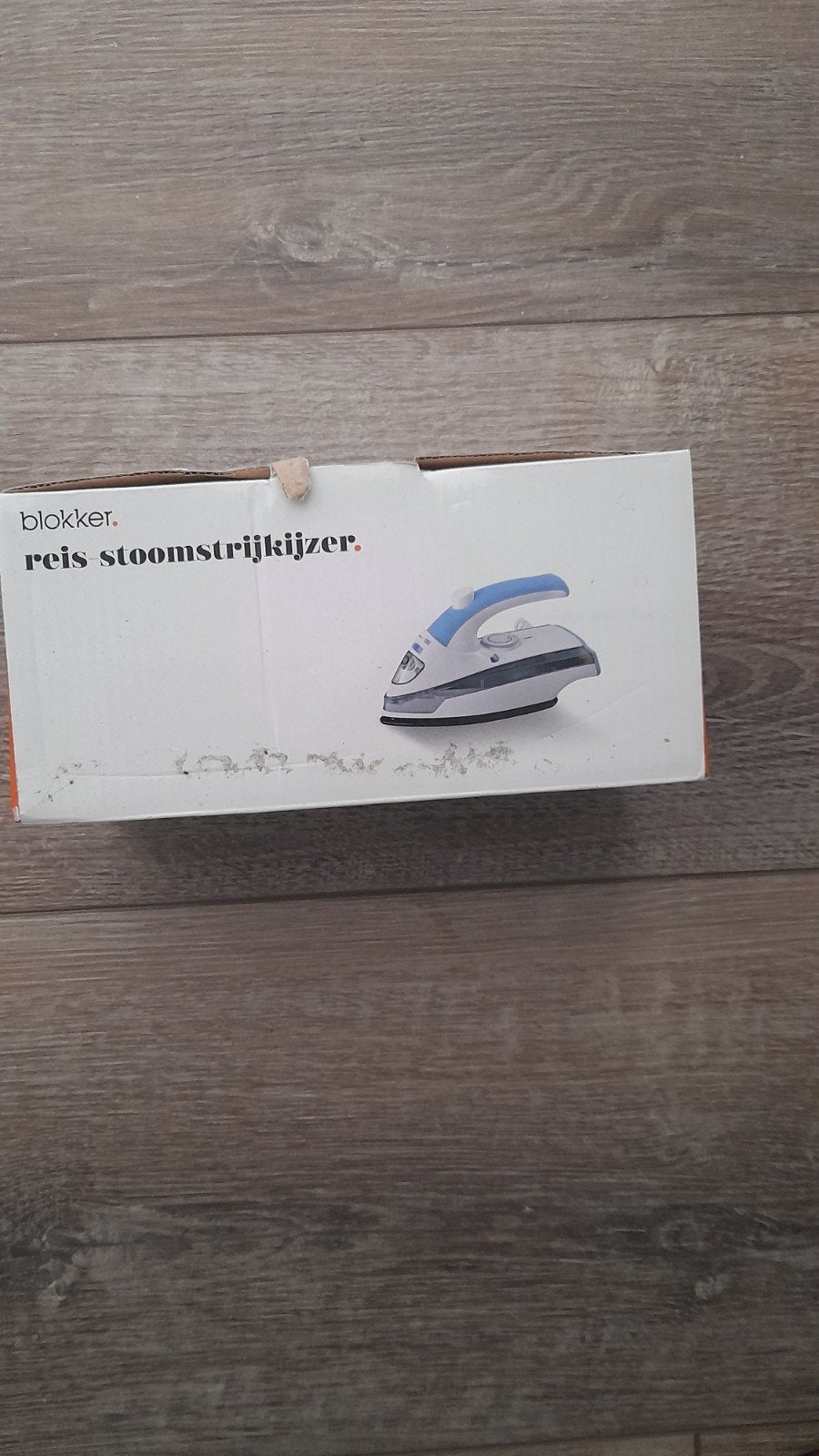 Blokker Reis Stoomstrijkijzer - Compact en Handig, Ophalen of Verzenden, Nieuw, Strijkijzer met snoer