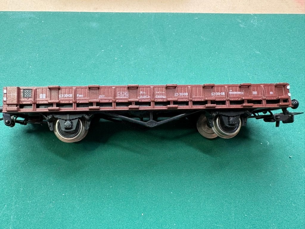 Roco lange platte wagon militair transport IMG7783/4/5/6/7, Hobby en Vrije tijd, Modeltreinen | H0, Gebruikt, Gelijkstroom, Wagon