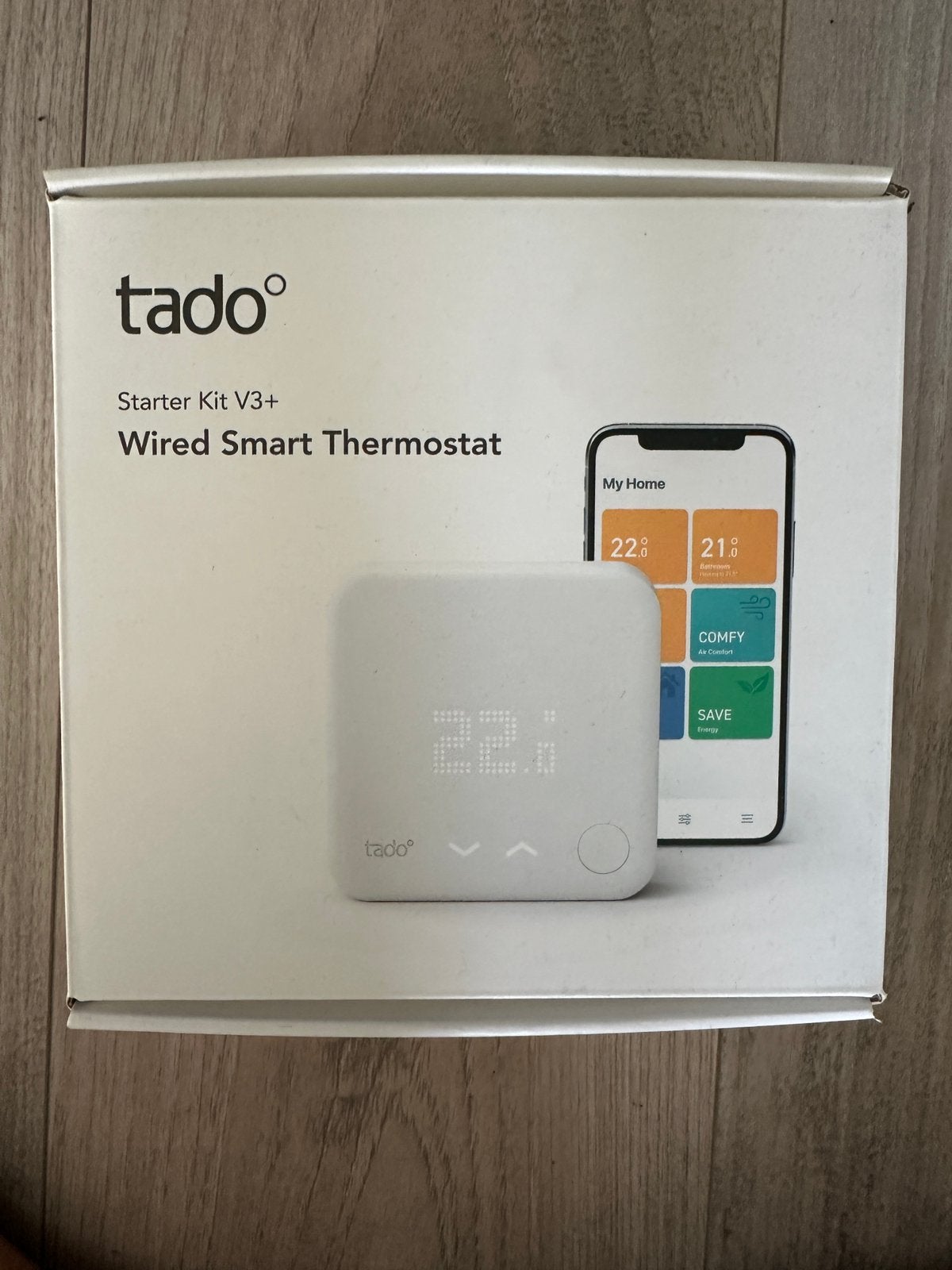 Tado V3+ Bedrade Slimme Thermostaat Starter Kit, Ophalen of Verzenden, Slimme thermostaat, Zo goed als nieuw