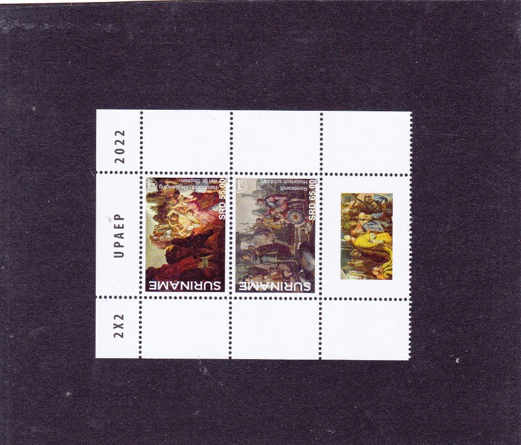Suriname 2865/66 UPAEP 2022 (241), Verzenden, Postfris