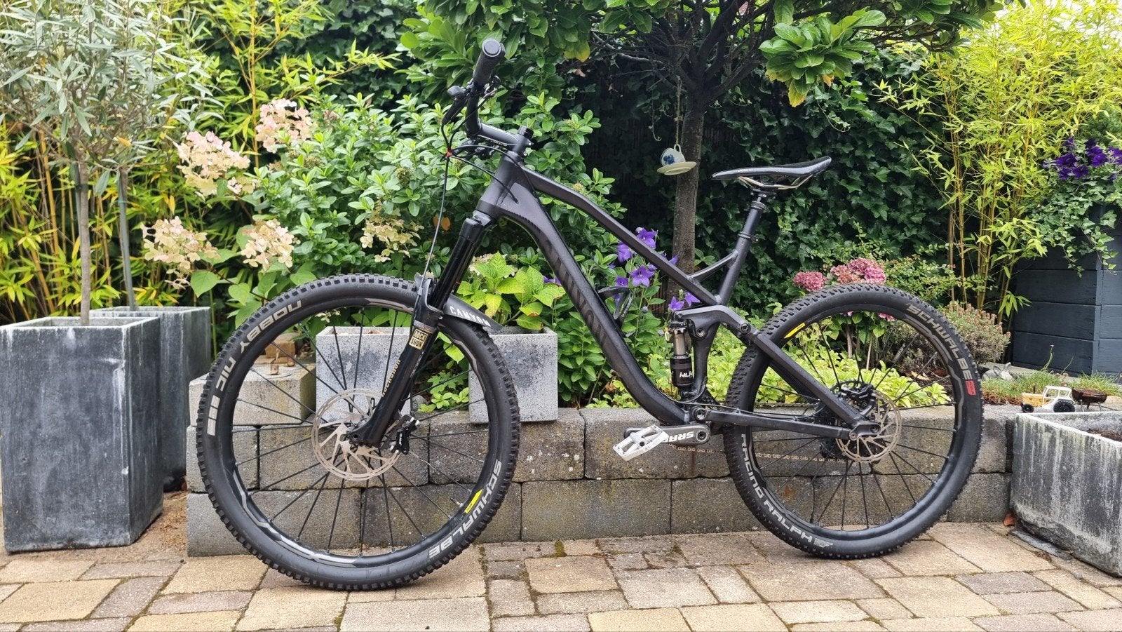 Canyon full-suspension mtb 27.5 inch wielen voor 1.88 max, 57 cm of meer, Zo goed als nieuw, Schijfrem, Ophalen