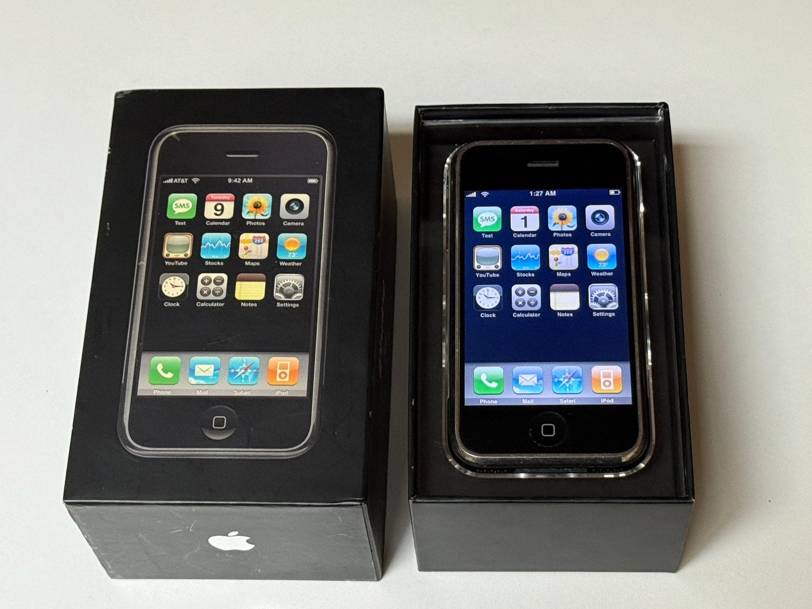 iPhone 2G 8GB met iOS 1.0 !! UNIEK!!, Ophalen of Verzenden, 8 GB, IPhone 2G Original