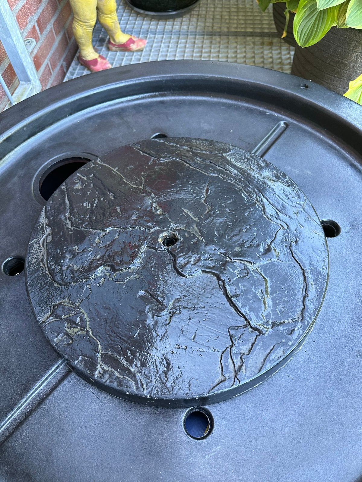 Ubbink vijverbak 90cm x 35cm met toebehoren, Ophalen, Gebruikt