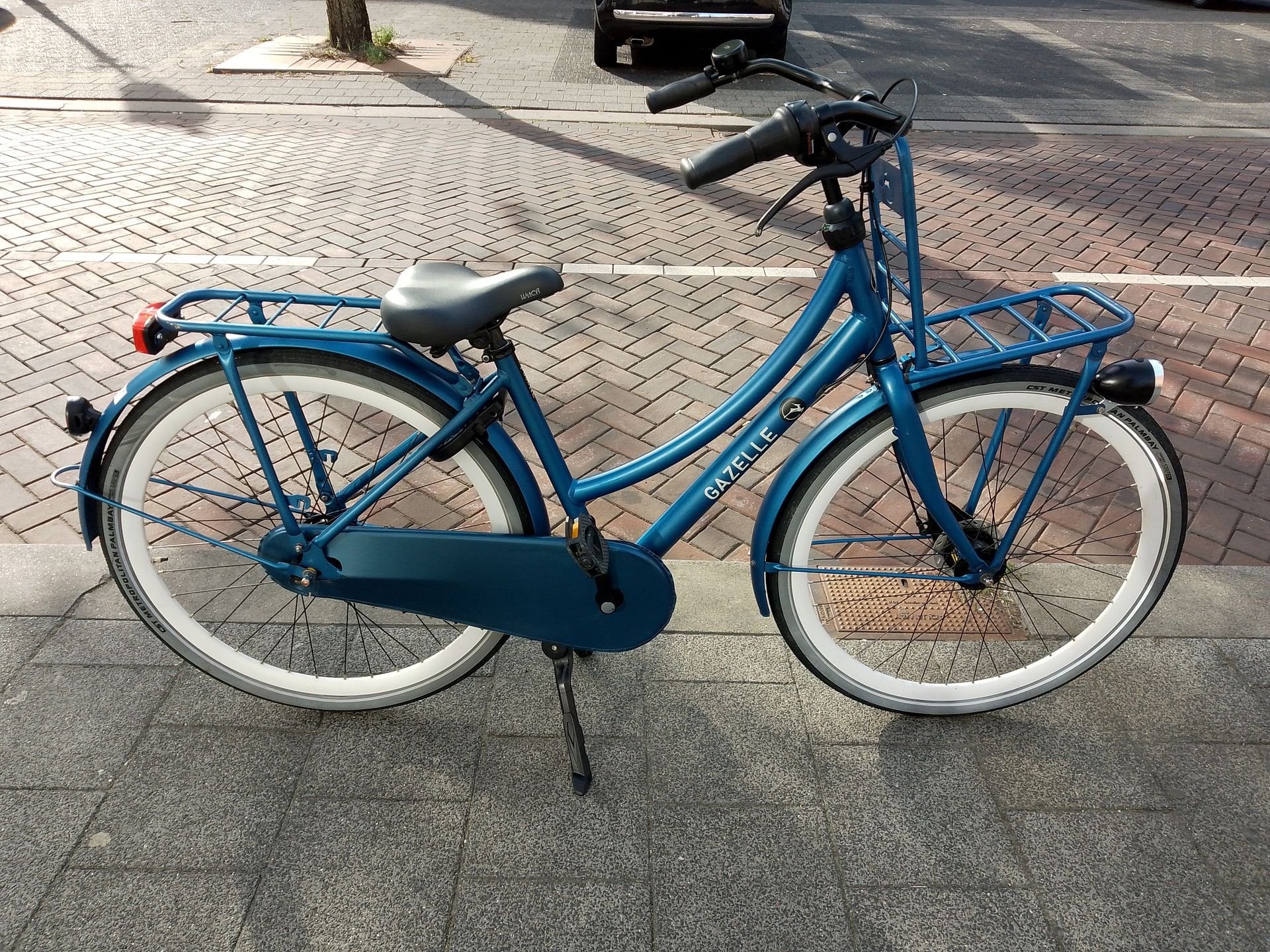 Gazelle Puur NL d46 transportfiets /damesfiets nette staat!, Fietsen en Brommers, Fietsen | Dames | Damesfietsen, Gebruikt, -