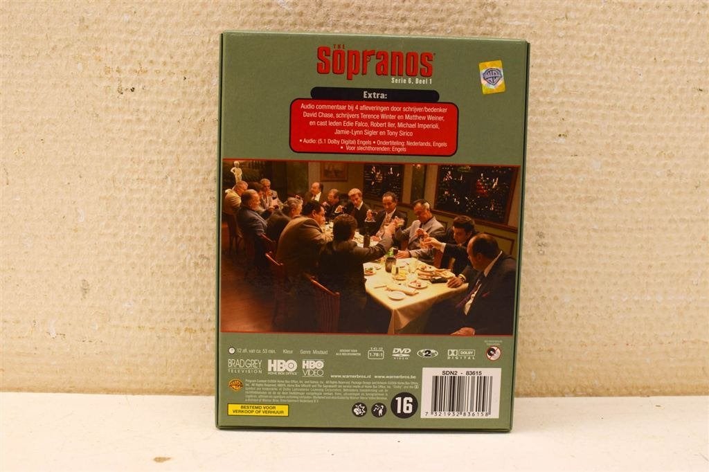 4 dvd box The Sopranos de complete serie 6 deel 1 49472, Ophalen of Verzenden, Gebruikt
