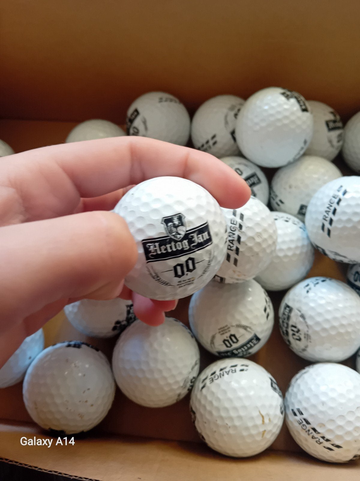 36 gebruikte golfballen, Ophalen, Gebruikt, Bal(len)