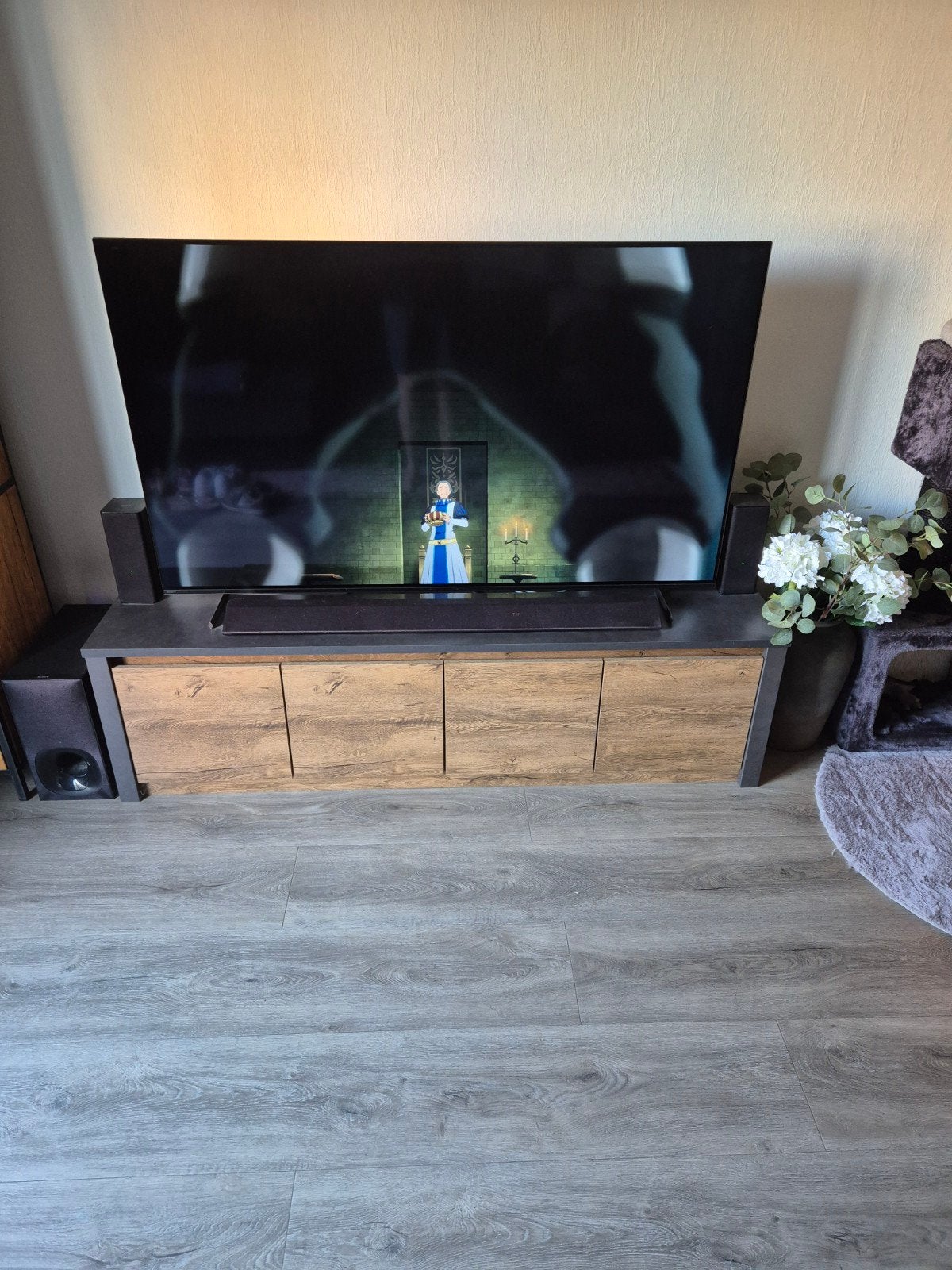 Tv meubel, Ophalen