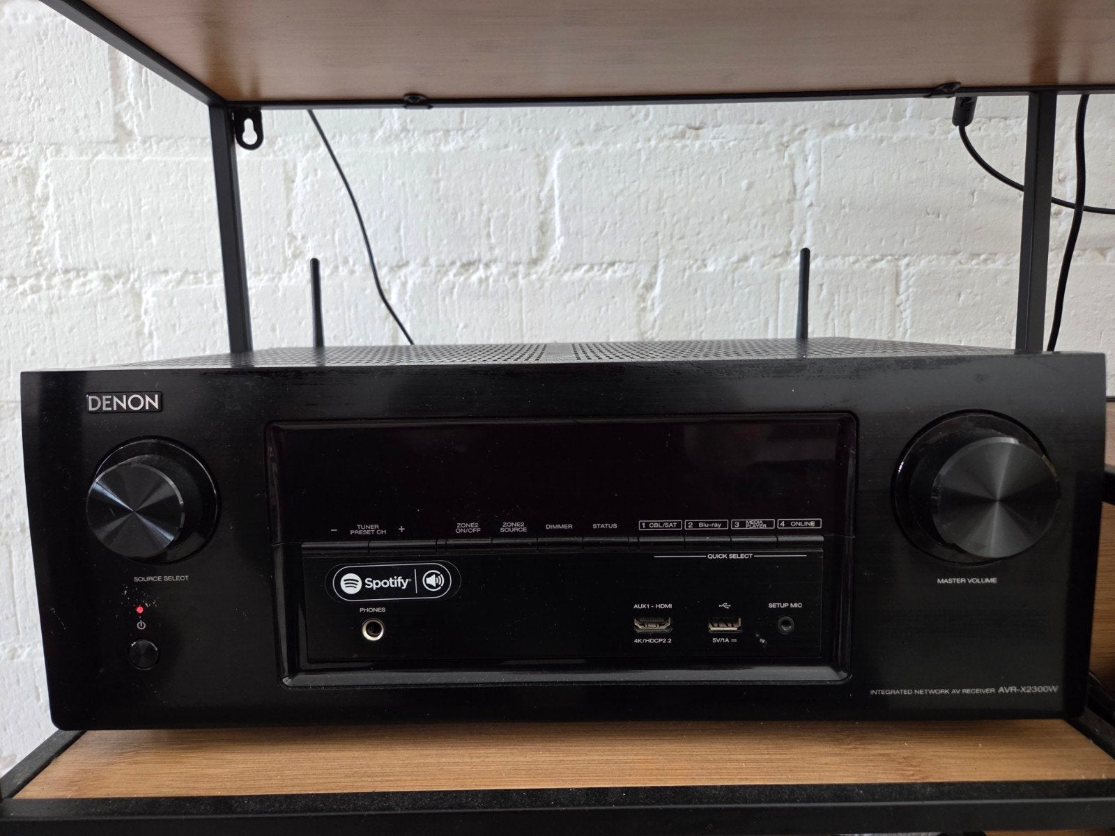 Denon AVR-X2300W mordaunt short set dolby atmos, Ophalen, Zo goed als nieuw, 120 watt of meer, Denon