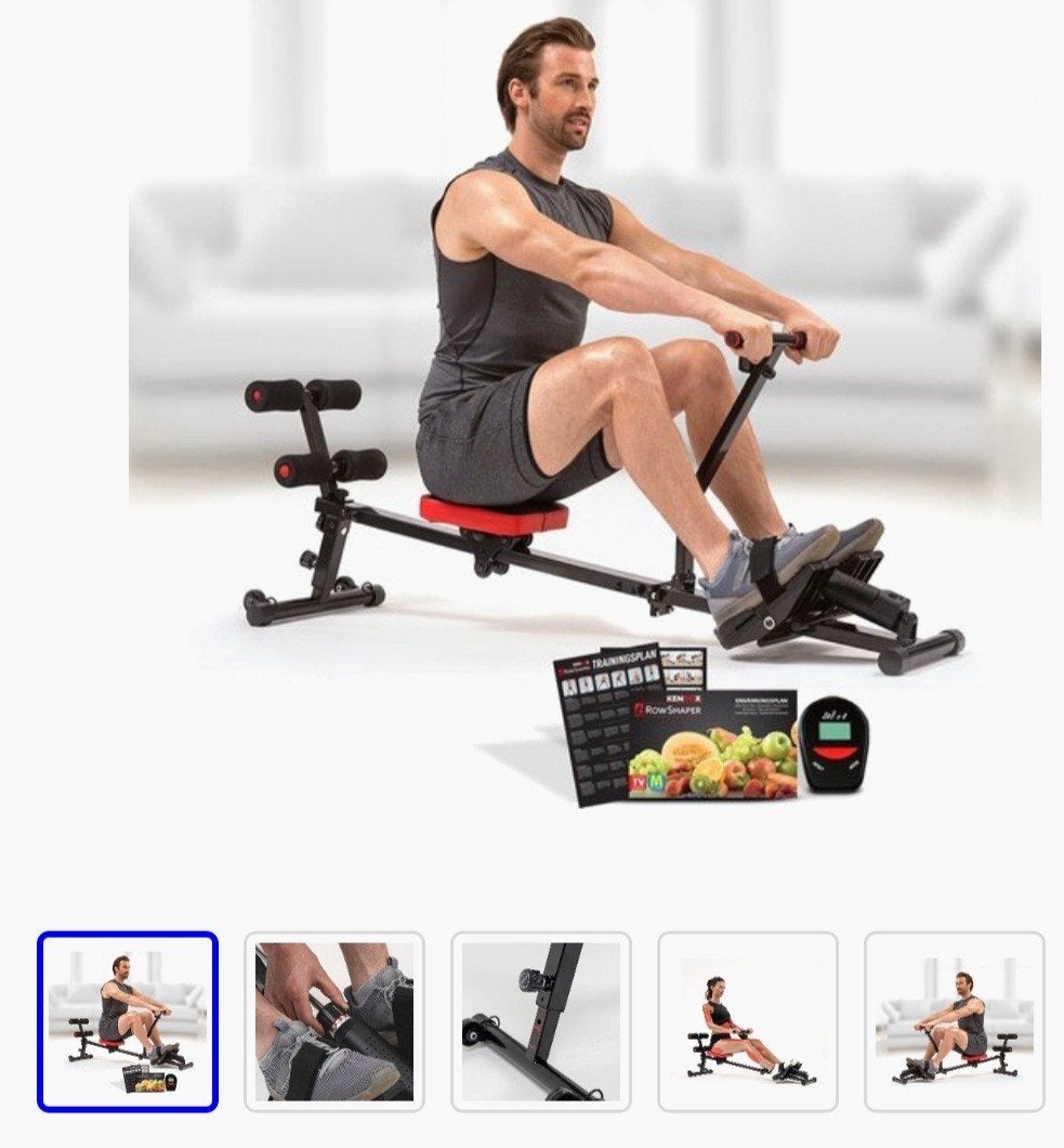 Row Shaper Roeitrainer - Fitnessapparaat voor Thuis, Ophalen, Zo goed als nieuw, Metaal, Roeitrainer
