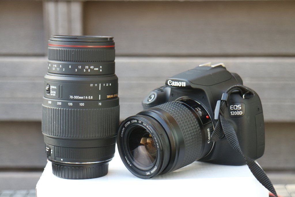 Canon 1200D 6985clicks Full HD 2 zoomlenzen + fototas, Ophalen, Spiegelreflex, Canon, 18 megapixels