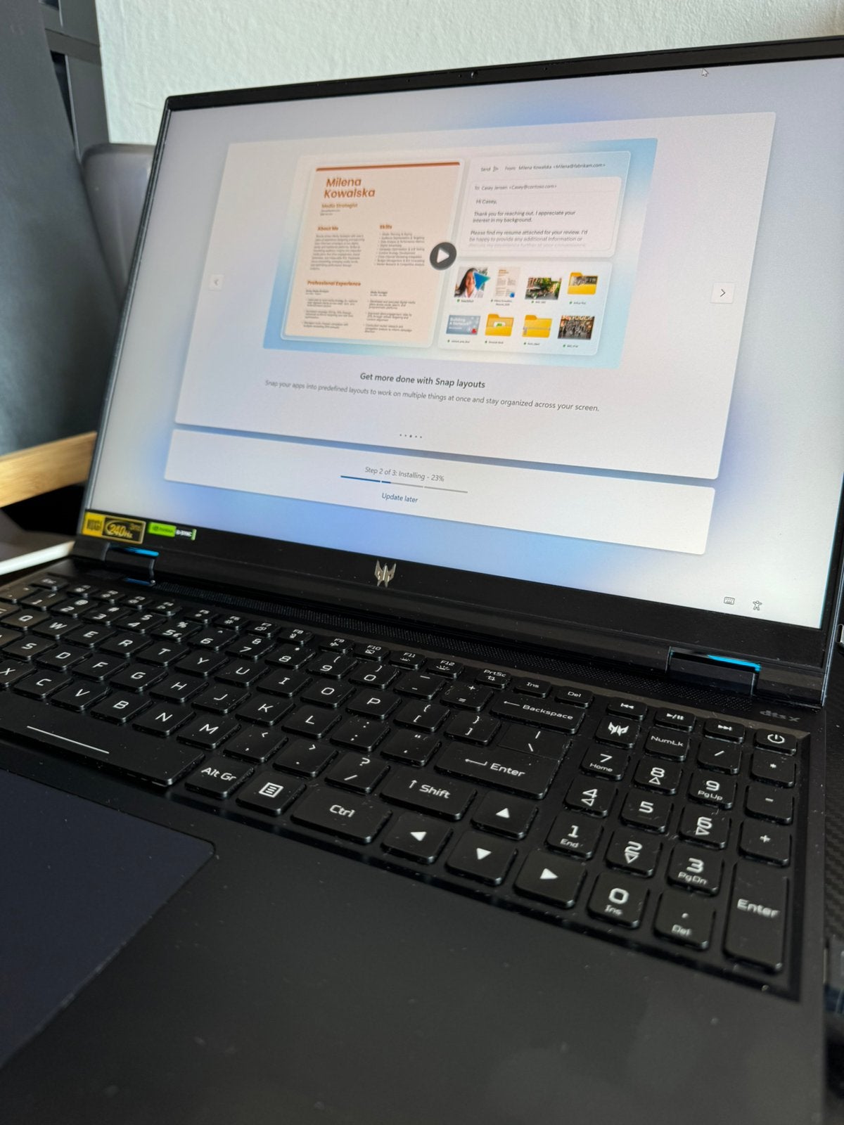 Acer Predator Helios 16 (PH16-71) | i9, RTX 4080, 32GB, Ophalen, Met videokaart, Zo goed als nieuw, Gaming