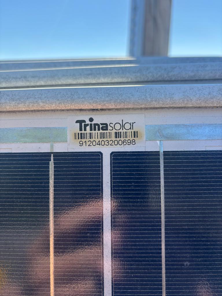 22 stuks Trina Solar Zonnepanelen TSM-250PC05A - 250Wp, Ophalen of Verzenden, Gebruikt, Paneel, 200 wattpiek of meer