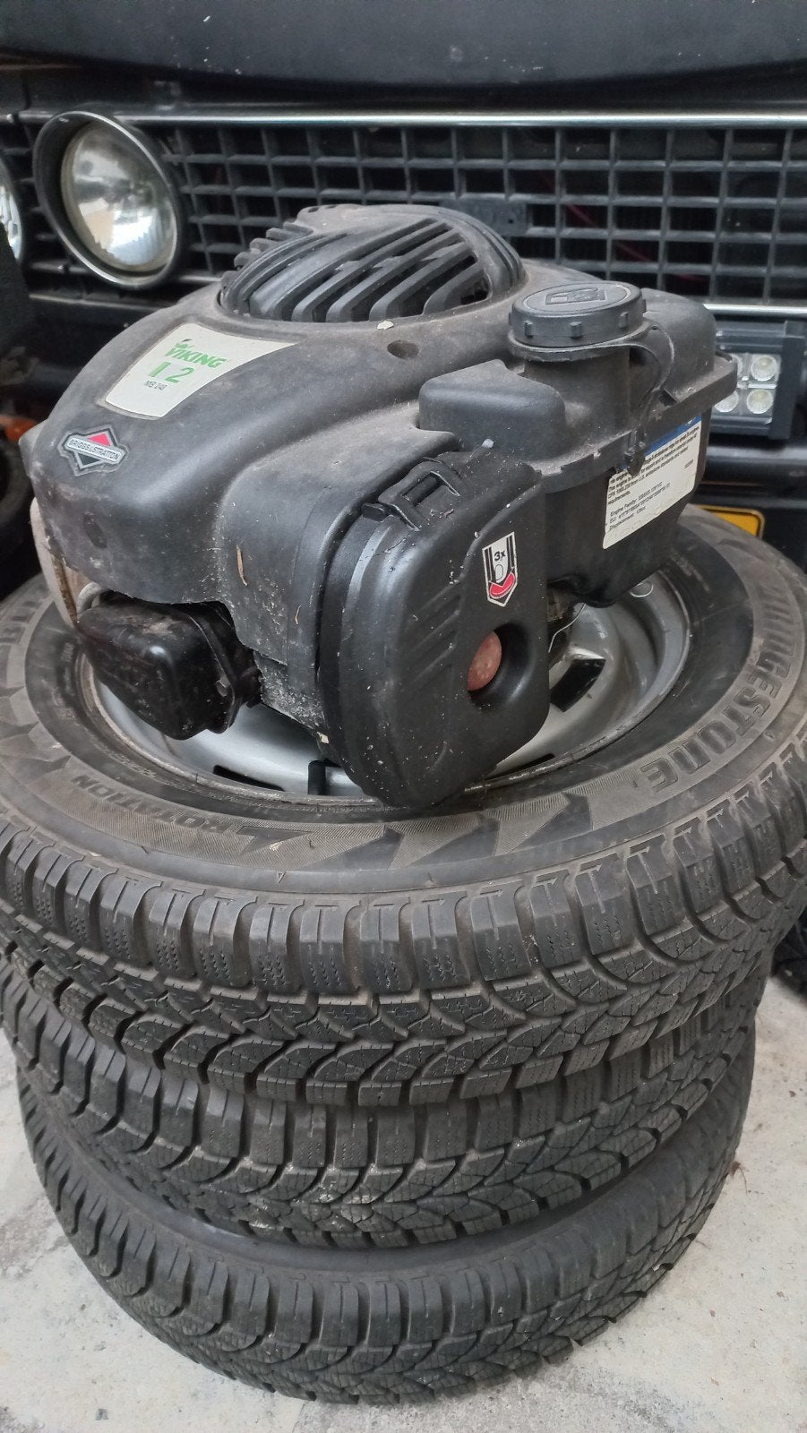Grasmaaier benzine motorblok., Ophalen of Verzenden