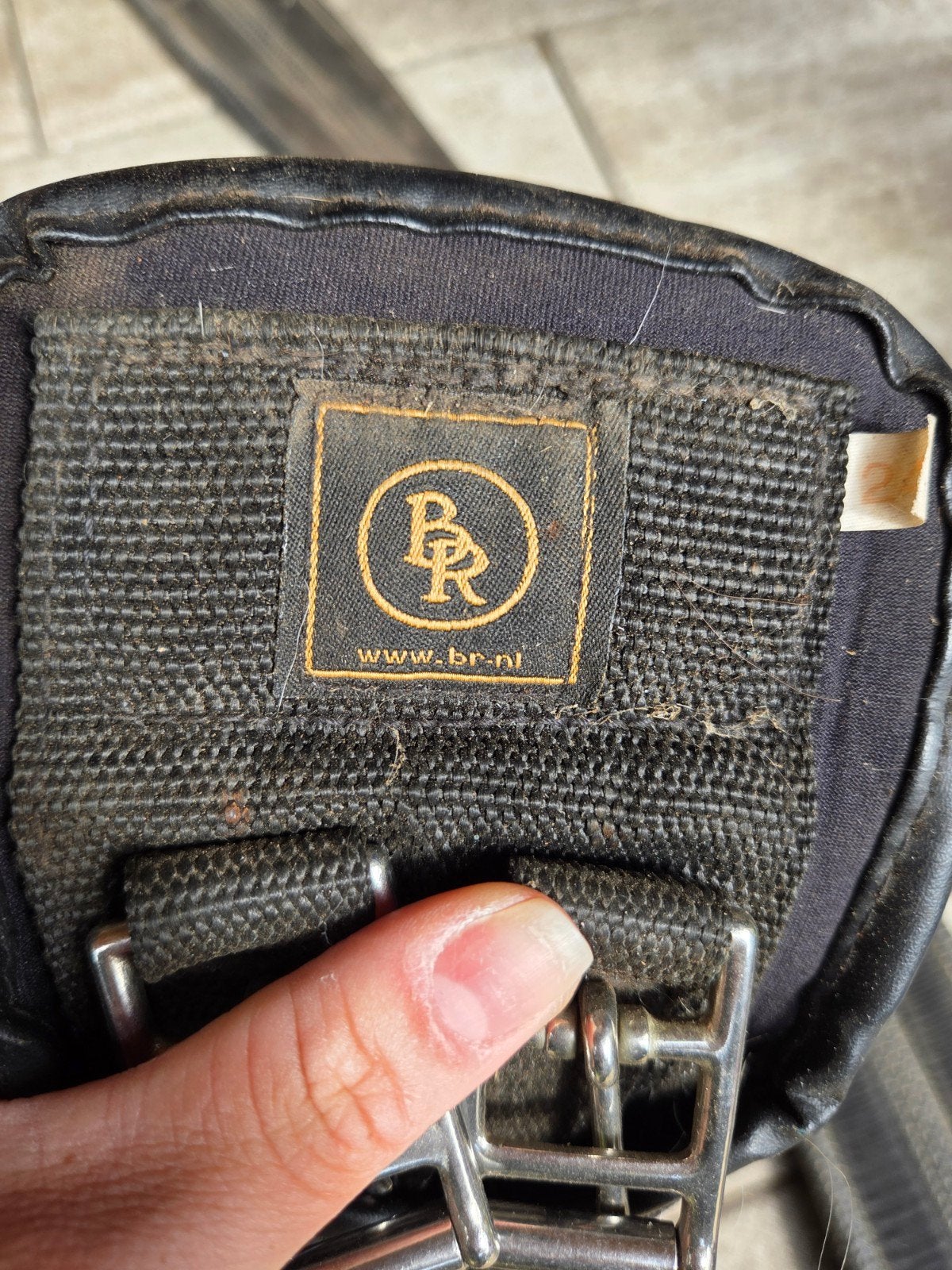 Dressuursingel, Dieren en Toebehoren, Paarden en Pony's | Hoofdstellen en Tuigage, Ophalen, Dressuur, BR, Singel