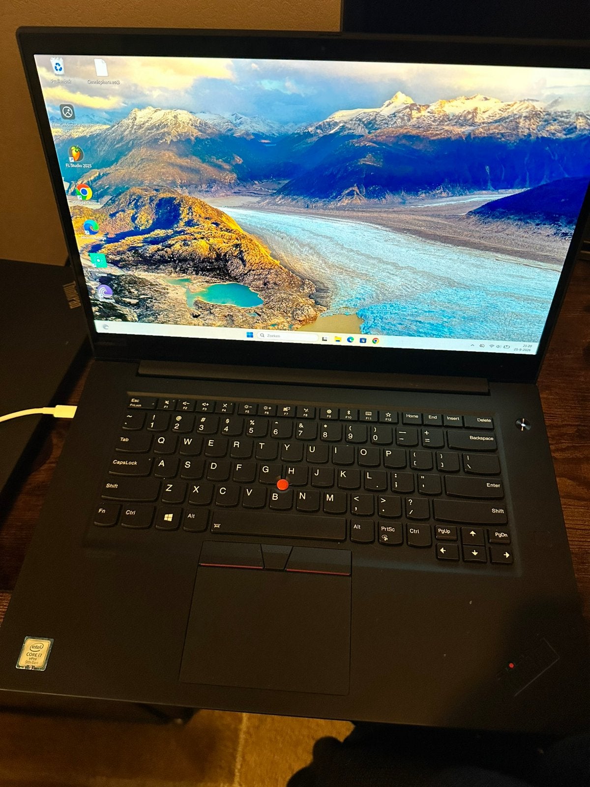 Thinkpad P1 Gen 2 laptop intel core i7 32gb 500gb, Ophalen, Lenovo Thinkpad, 2 tot 3 Ghz, Zo goed als nieuw