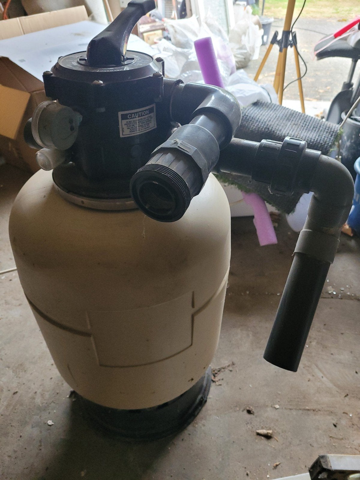 Hayward S-166T Zandfilter met Vari-Flo Klep, Ophalen, Gebruikt, Filter