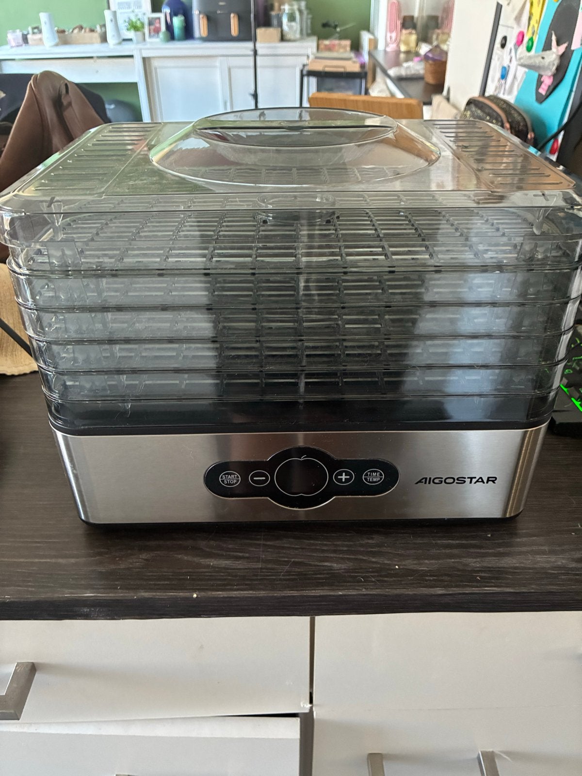 Aigostar Voedseldroger - Dehydrator voor fruit, groenten en, Ophalen, Zo goed als nieuw