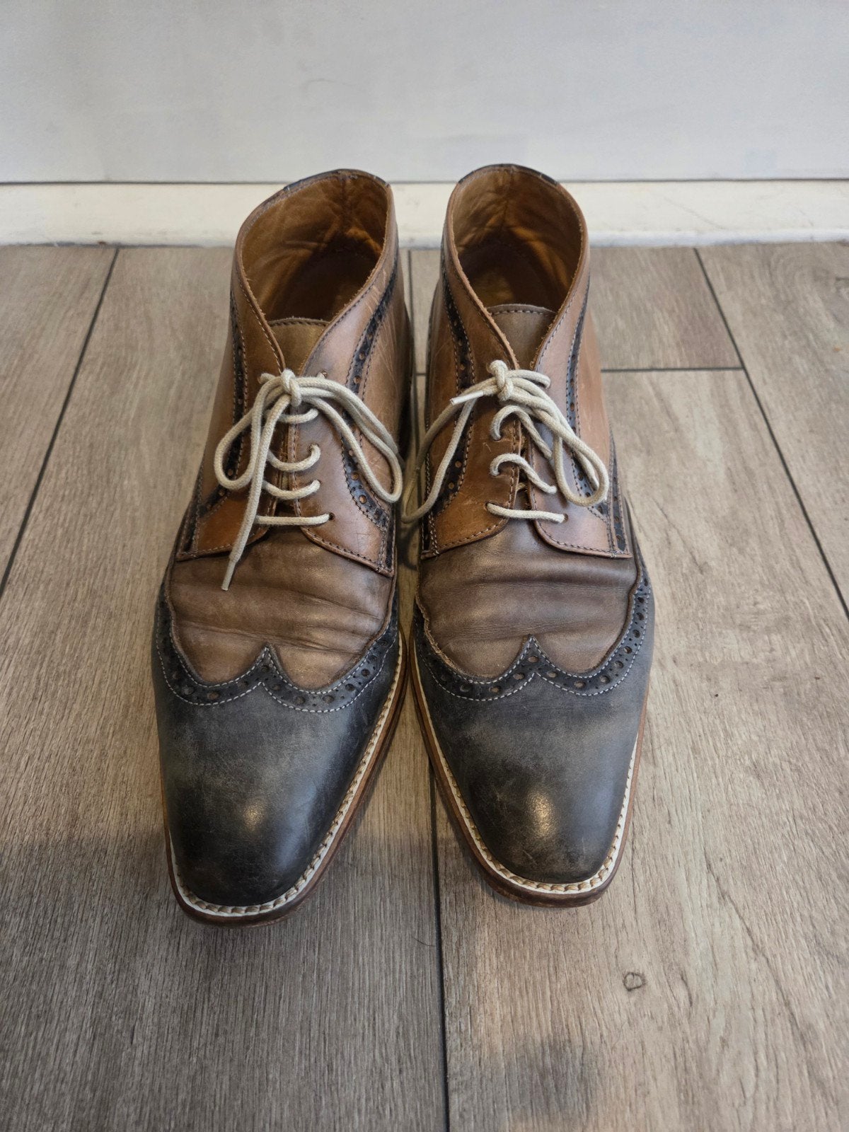 Gio Re Originals leren brogues maat 41, Kleding | Heren, Gio Re Originals, Verzenden, Onbekend, Gedragen