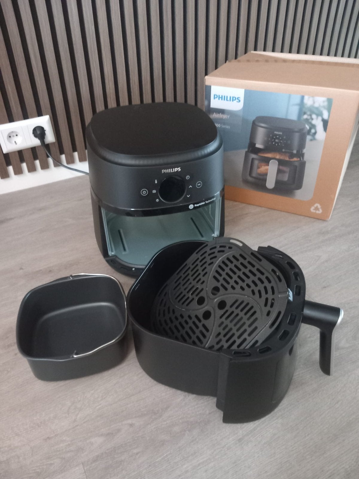 Philips Airfryer 6,2 liter - Zo goed als nieuw, Witgoed en Apparatuur, Ophalen, Zo goed als nieuw, Airfryer, 1500 gram of meer