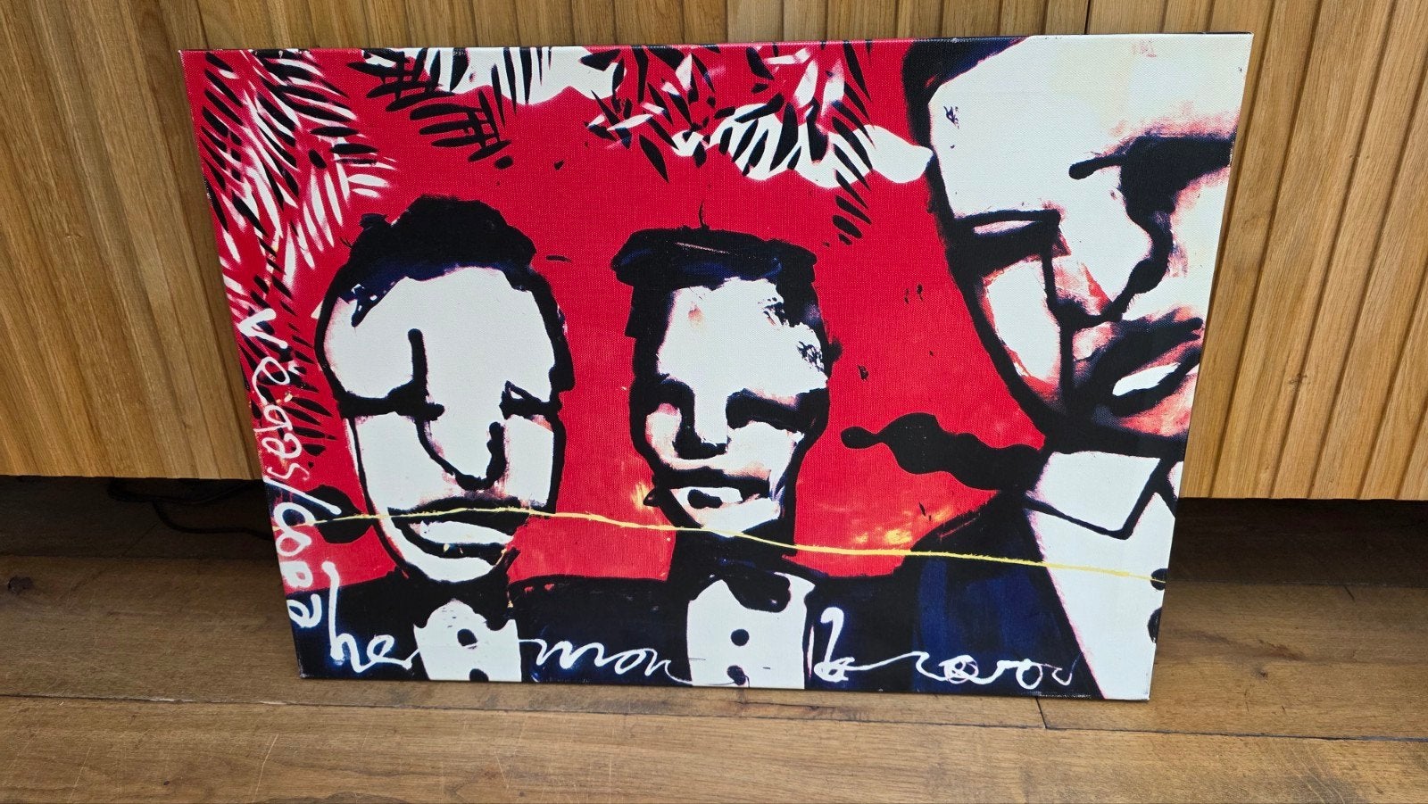 herman brood copyright erven brood op canvas  50x70 cm, Ophalen