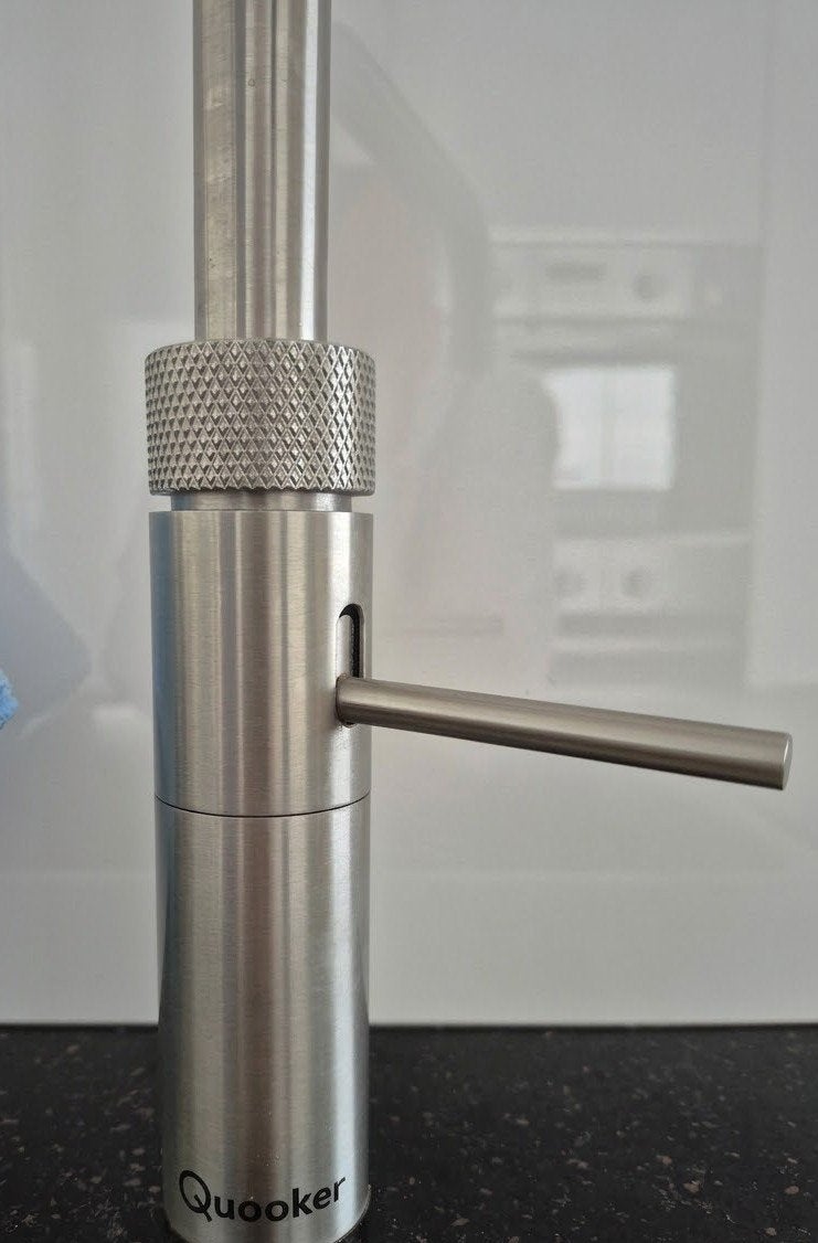 Quooker Fusion Square RVS + PRO3 Reservoir (3L Kokend Water), Huis en Inrichting, Overige typen, Zilver, Ophalen of Verzenden
