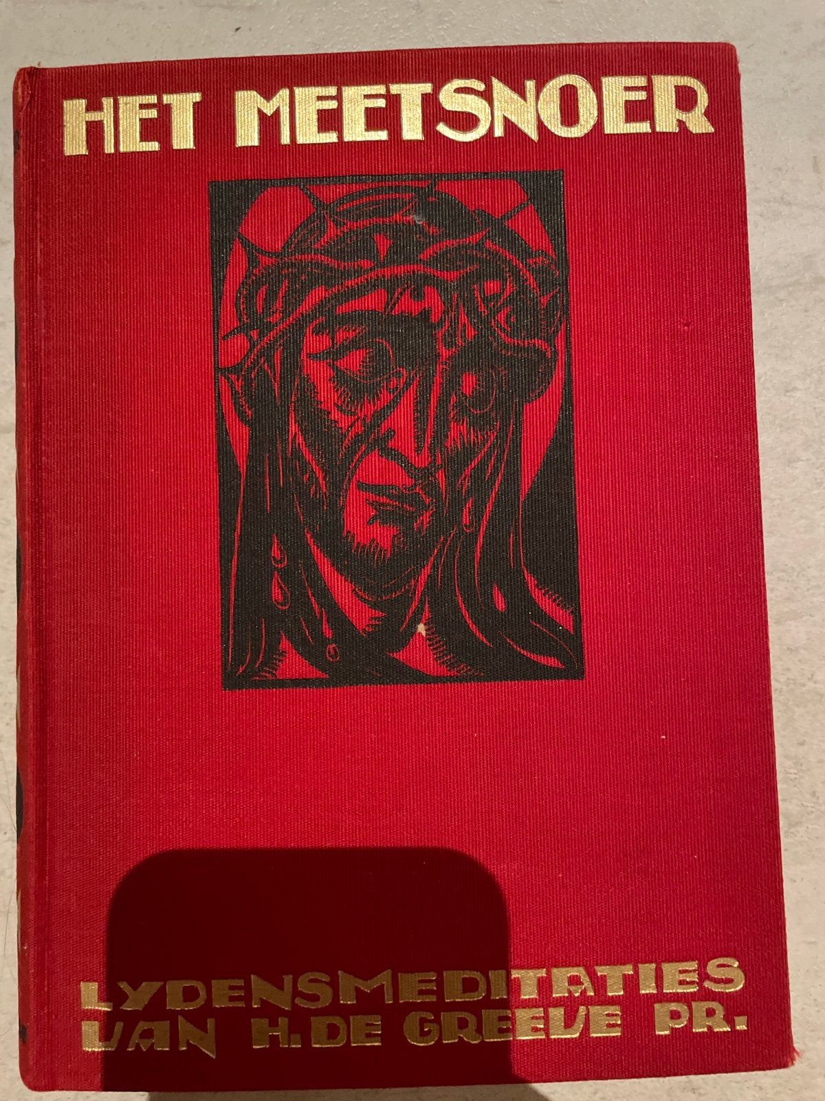 Het Meetsnoer - Lijdensmeditaties door H. de Greeve Pr., Ophalen of Verzenden, Gelezen, Christendom | Katholiek