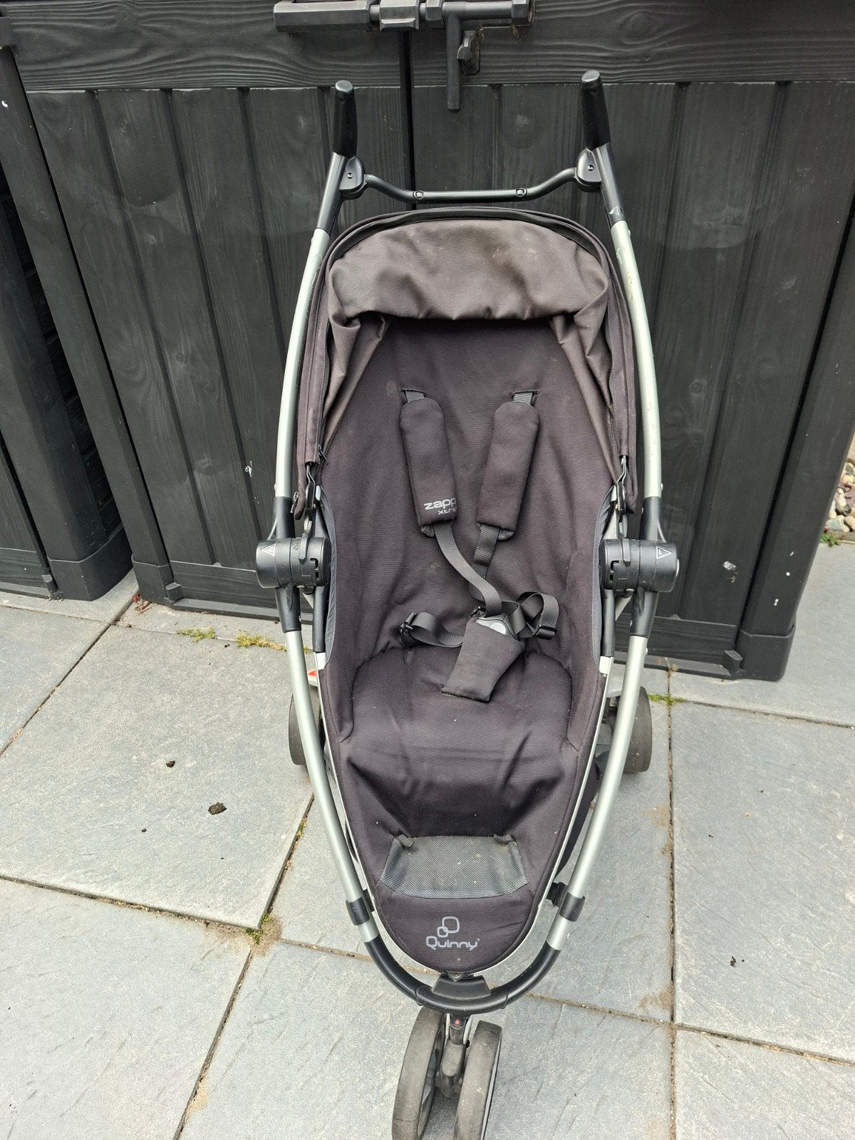 Quinny Zapp Flex buggy - Zwart, Ophalen, Gebruikt, Quinny, Verstelbare rugleuning