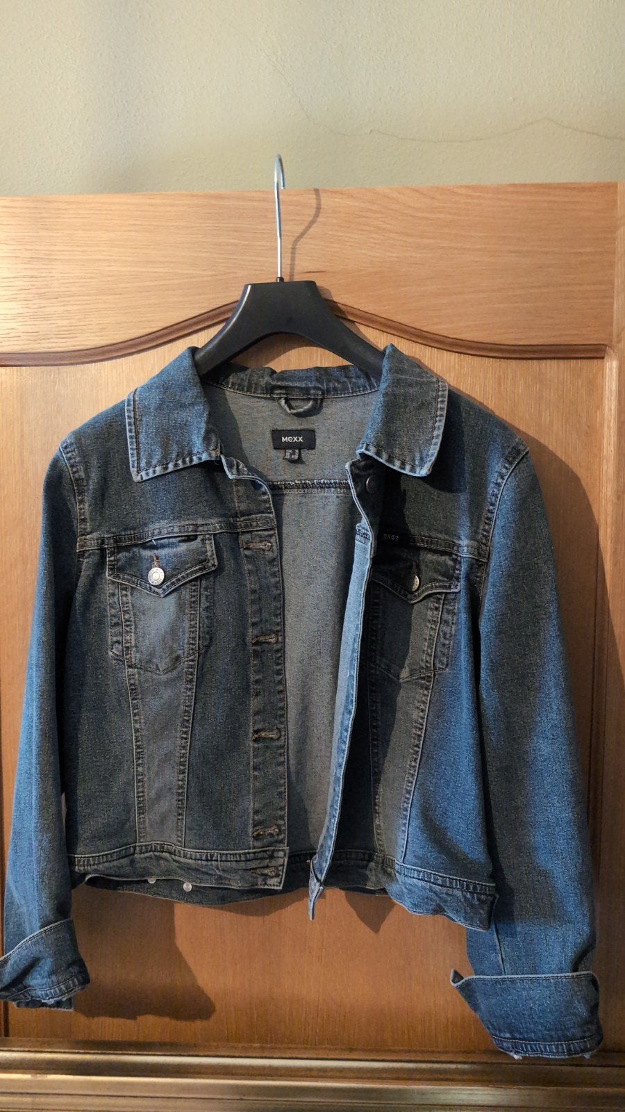 Mexx spijkerjack maat 38, Maat 38/40 (M), Mexx, Blauw, Ophalen of Verzenden