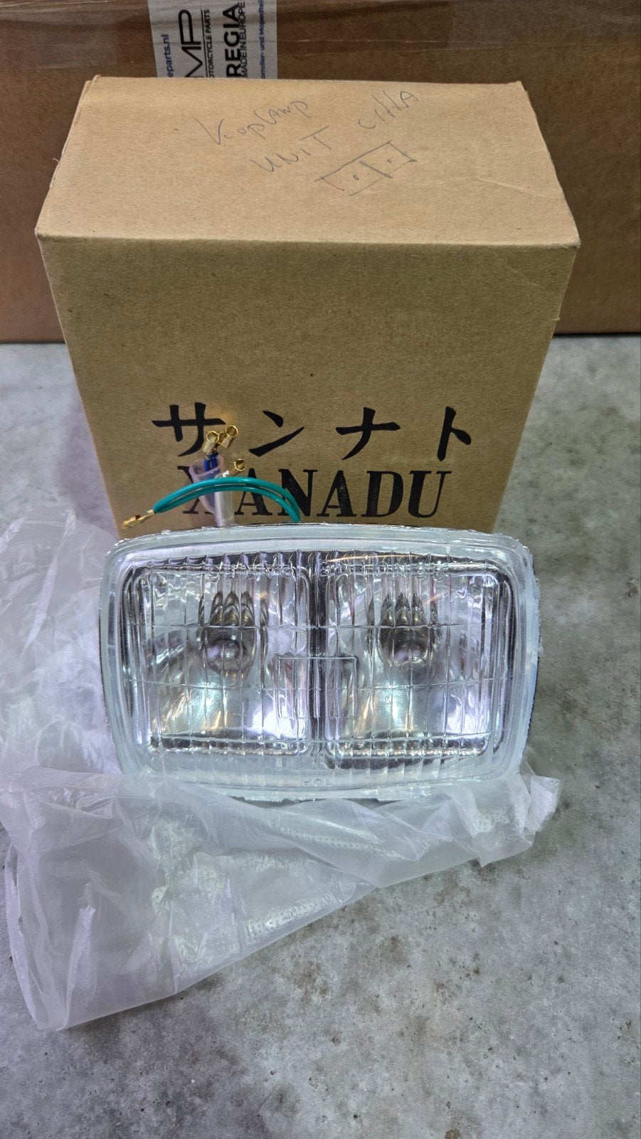 Honda MT5 Duo Koplamp Jaren80-90 nos!!, Ophalen of Verzenden