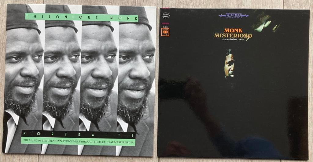 Jazz LP THELONIOUS MONK, 2 reissues, Cd's en Dvd's, Vinyl | Jazz en Blues, 1960 tot 1980, Verzenden, Zo goed als nieuw, 12 inch