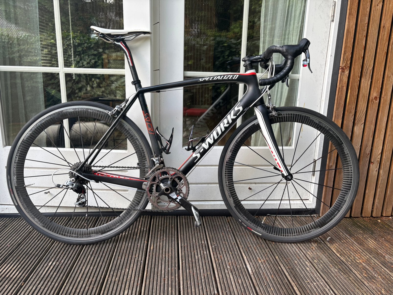 Specialized Sworks Tarmac SL3, Carbon, Zo goed als nieuw, Meer dan 20 versnellingen, 53 tot 57 cm