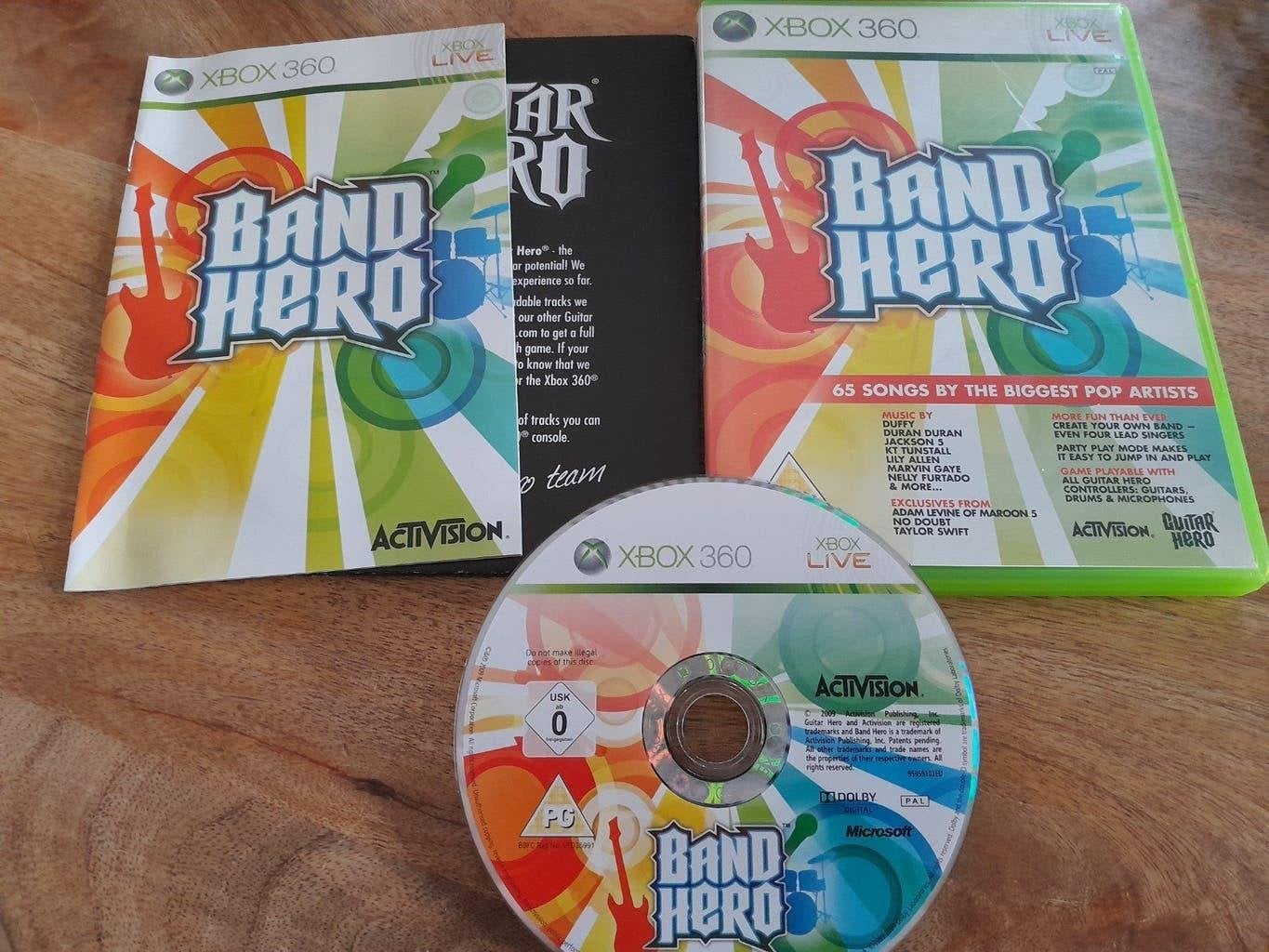 Band Hero Xbox 360., Spelcomputers en Games, Muziek, Vanaf 18 jaar, 1 speler, Ophalen of Verzenden