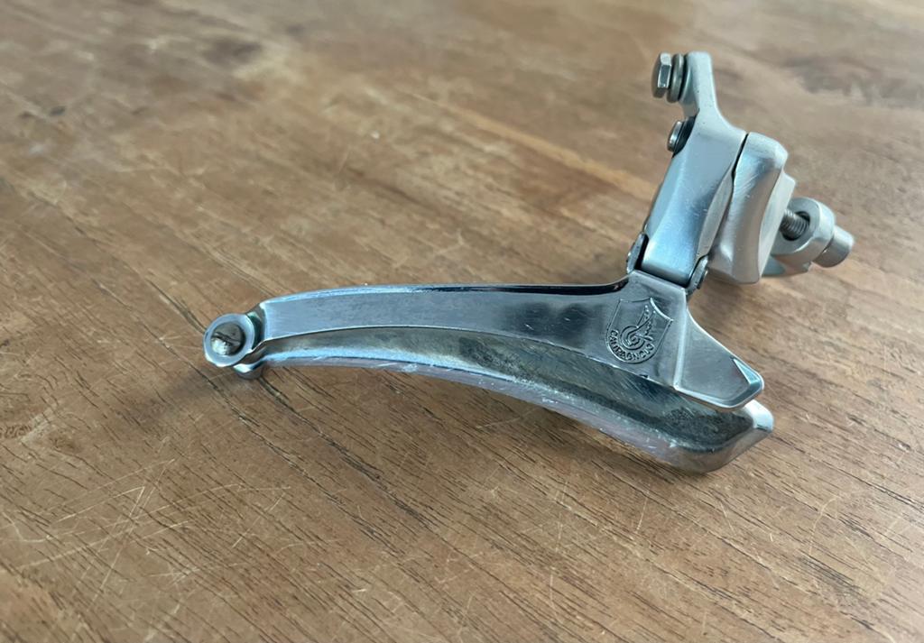 Campagnolo Thriompe voor derailleur klemband 28,6 gebr., Fietsen en Brommers, Fietsonderdelen, Ophalen of Verzenden, Gebruikt