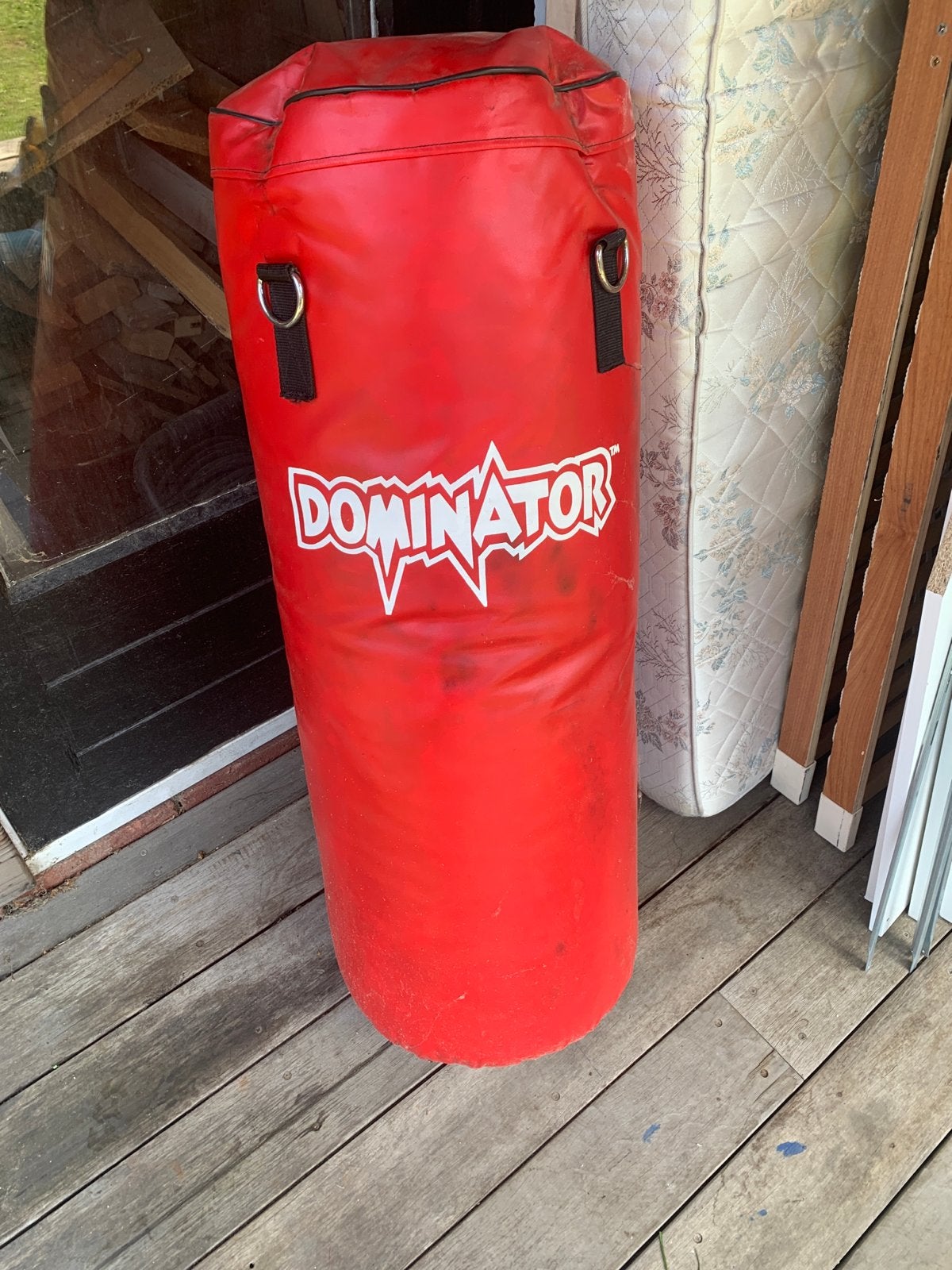 Dominator Bokszak - Rood, Sport en Fitness, Ophalen, Gebruikt, Bokszak