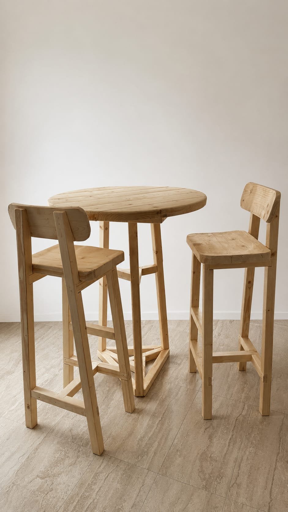 Premium design bartafel met stoelen!, Huis en Inrichting, Ophalen, Nieuw