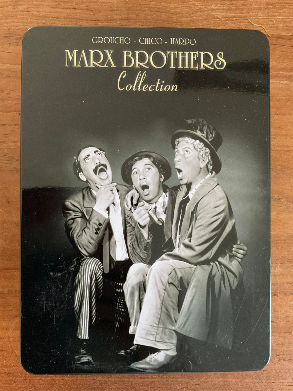 Marx Brothers Collection Limited Edition Tinbox 6 DVD, Ophalen of Verzenden, Zo goed als nieuw, Stand-up of Theatershow