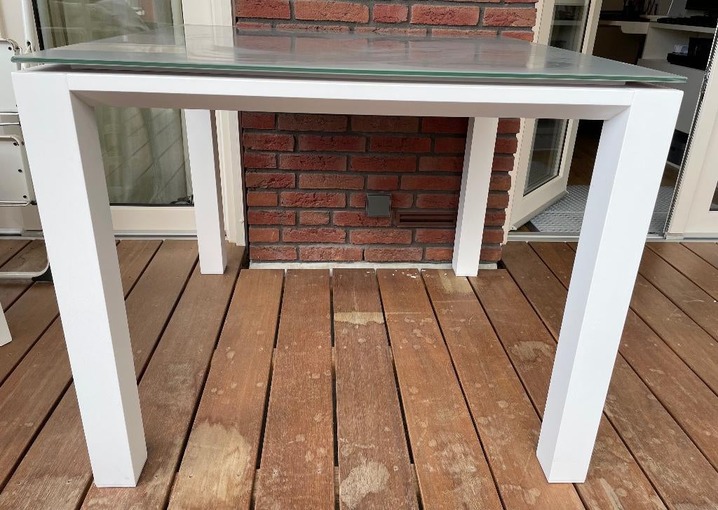 Tuintafel vierkant 90x90 Life Outdoor Living, Tuin en Terras, Ophalen, Gebruikt, Vierkant, Overige materialen