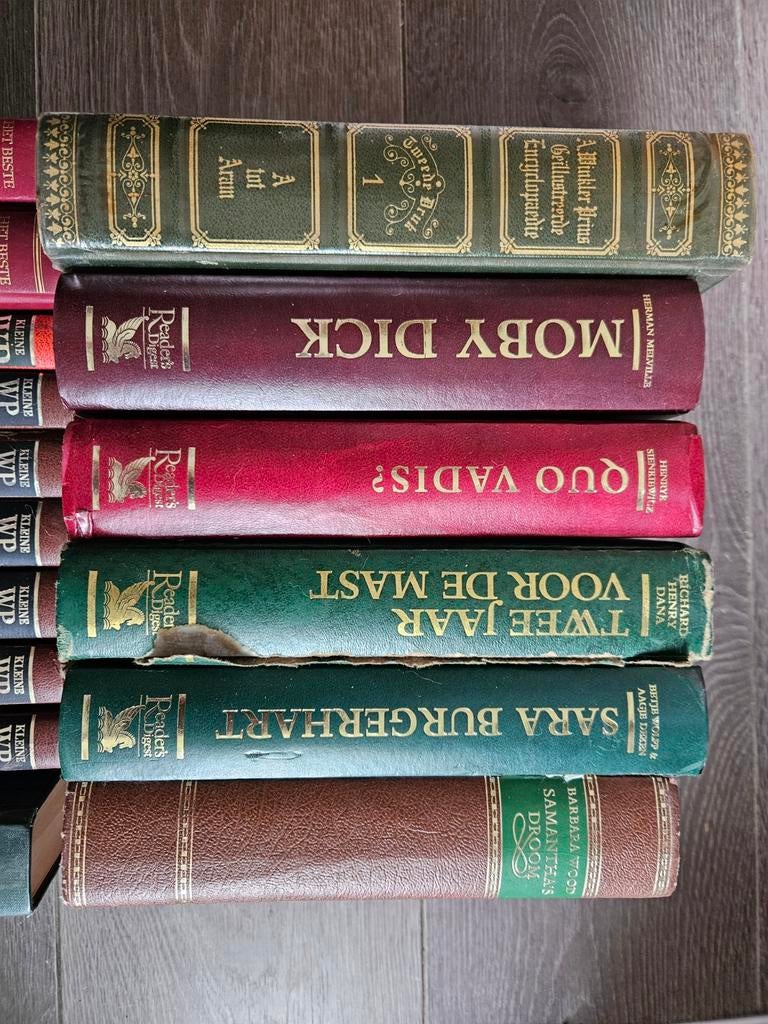 Klassieke Boeken Collectie: Moby Dick, Quo Vadis, Twee Jaar, Ophalen of Verzenden, Gelezen, Herman Melville, Henryk Sienkiewicz, Richard Henry Dana Jr.