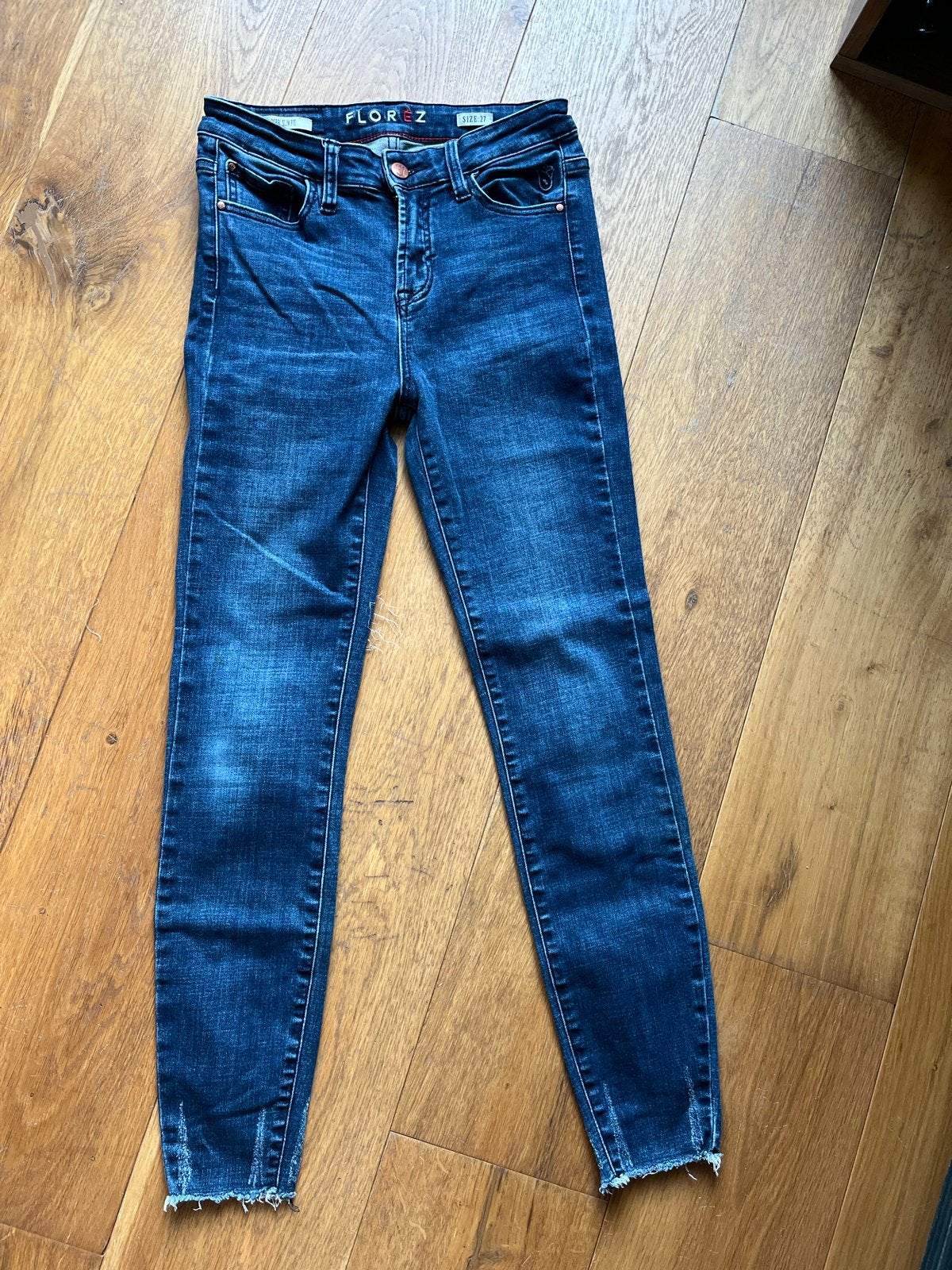 Florez Bobbi Slim Fit Jeans - Maat 27 - Dames XS, Ophalen of Verzenden, Gedragen, Blauw, W27 (confectie 34) of kleiner