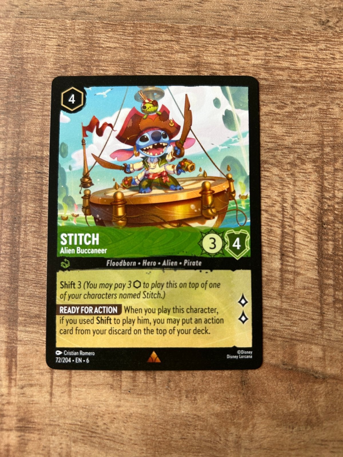 Lorcana stitch, Ophalen of Verzenden, Zo goed als nieuw