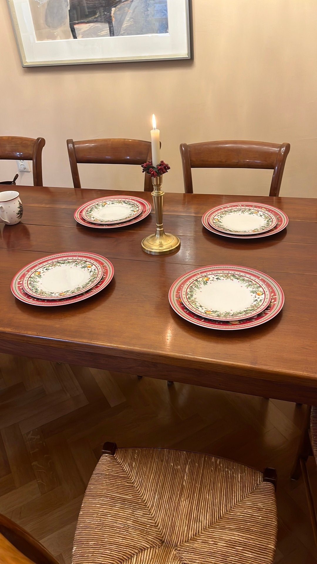 Villeroy & Boch Winter Bakery 8 borden, Overige merken, Keramiek, Ophalen of Verzenden, Zo goed als nieuw