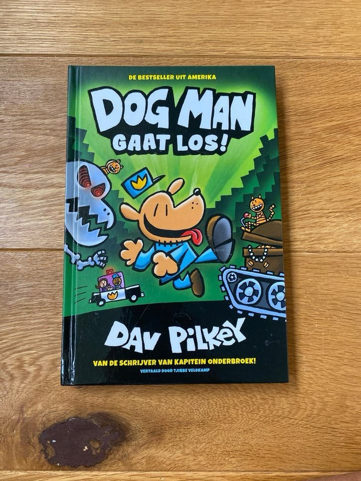 Dog Man Gaat Los! - Dav Pilkey (Zo goed als nieuw), Ophalen of Verzenden, Zo goed als nieuw, Fictie