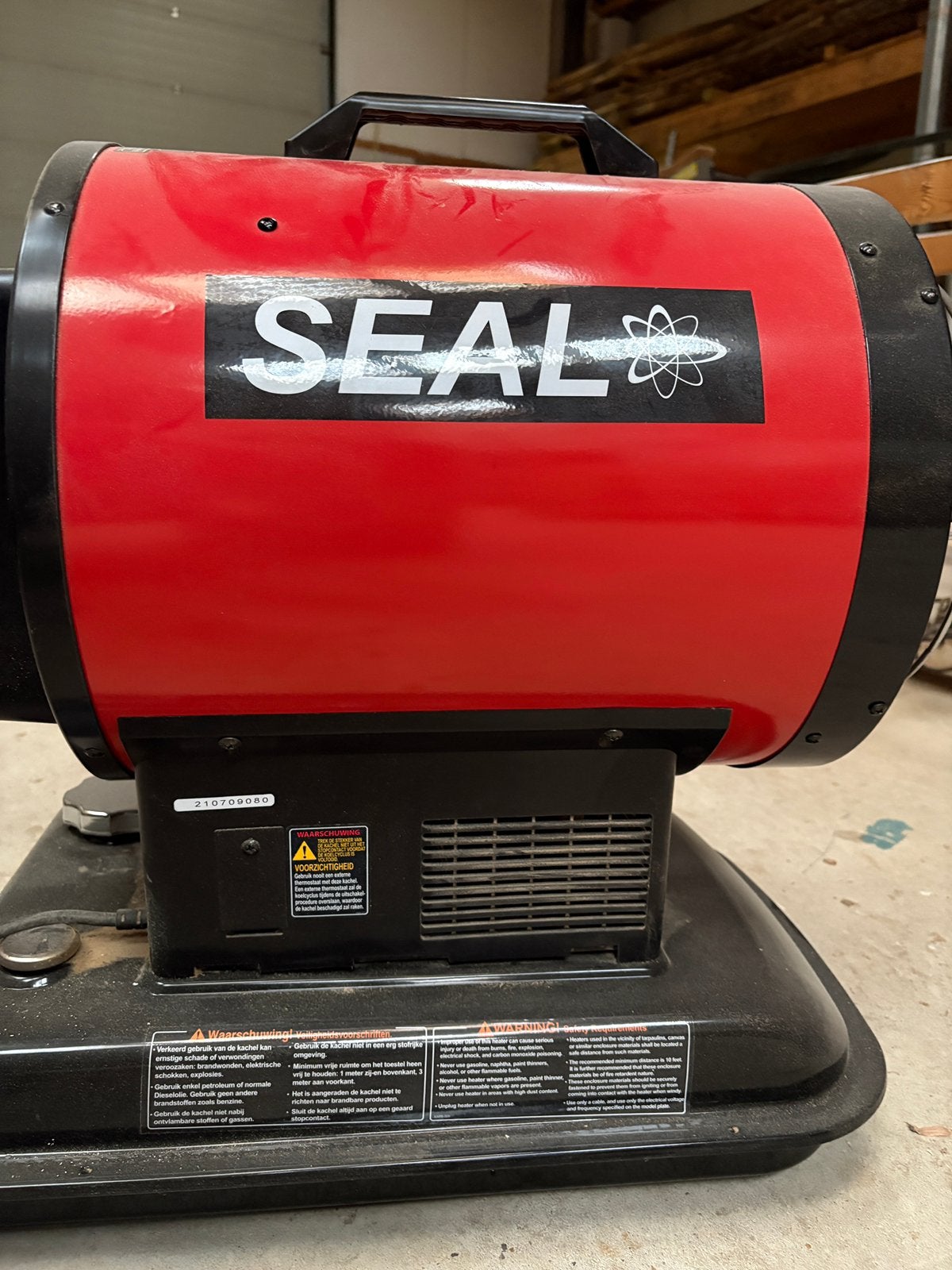 Heater (merk Seal), Ophalen, 30 tot 80 cm, Kachel, Minder dan 60 cm