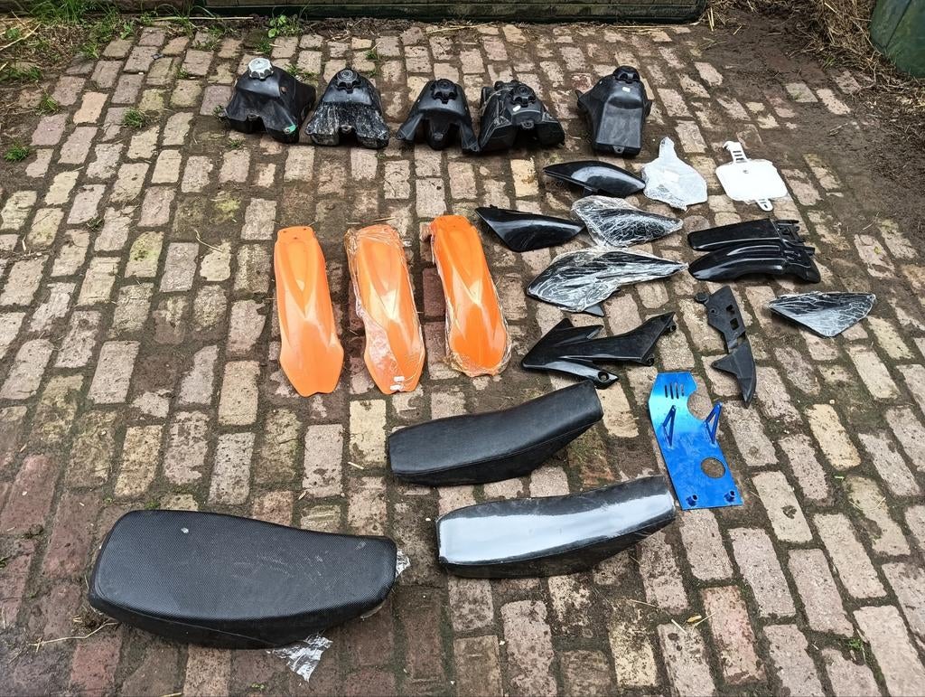 Partij pitbike onderdelen, Ophalen