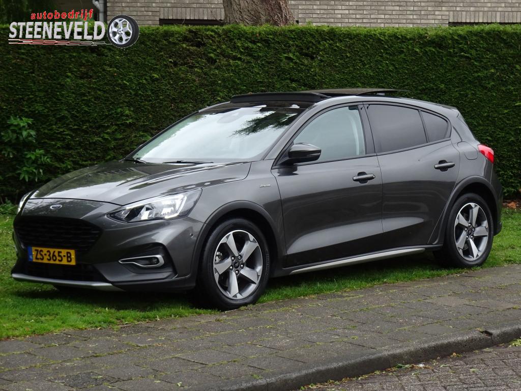 Ford Focus 1.0 125pk Active met Camera, Panoramadak en Trekh, Auto's, Ford, Bedrijf, Te koop, Focus, ABS, Achteruitrijcamera, Adaptive Cruise Control