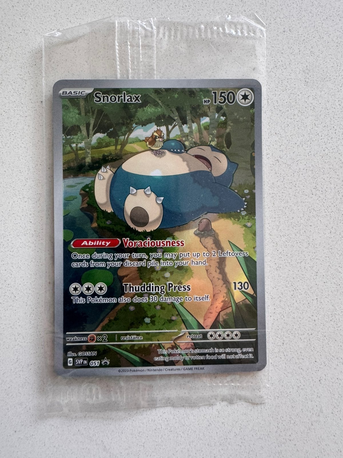 Snorlax 051 Promo (Gesealed!), Ophalen of Verzenden, Nieuw
